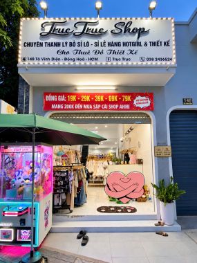 Mẫu Bảng Hiệu Shop Thời Trang Đẹp Với Thiết Kế Chữ Nổi Sang Trọng