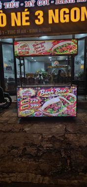 Thi Công Banner Xe Đẩy Bán Hàng Đẹp, Bắt Mắt