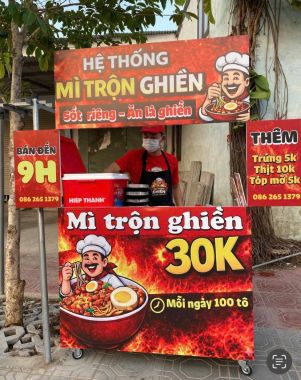 Tủ gấp gọn thông minh – Giải pháp bán hàng lưu động tiện lợi