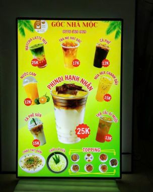 Mẫu Bảng Hiệu Menu Đẹp Giúp Quán Thu Hút Khách Ngay Cái Nhìn Đầu Tiên