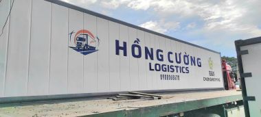 Dán Decal Xe Container