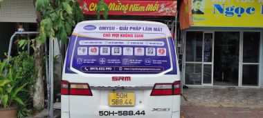 Thi Công Quảng Cáo Dán Decal Xe Van Ahamove Cho Chuyên Nghiệp
