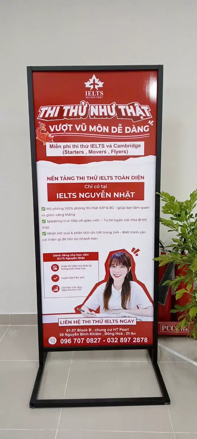 Bảng hiệu Anh ngữ tại Dĩ An6